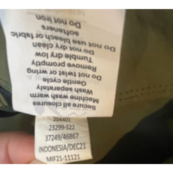 REI Shorts Mens Extra Large Green Hiking Outdoor Performance Nylon Cargo Fishing - Picture 9 of 13